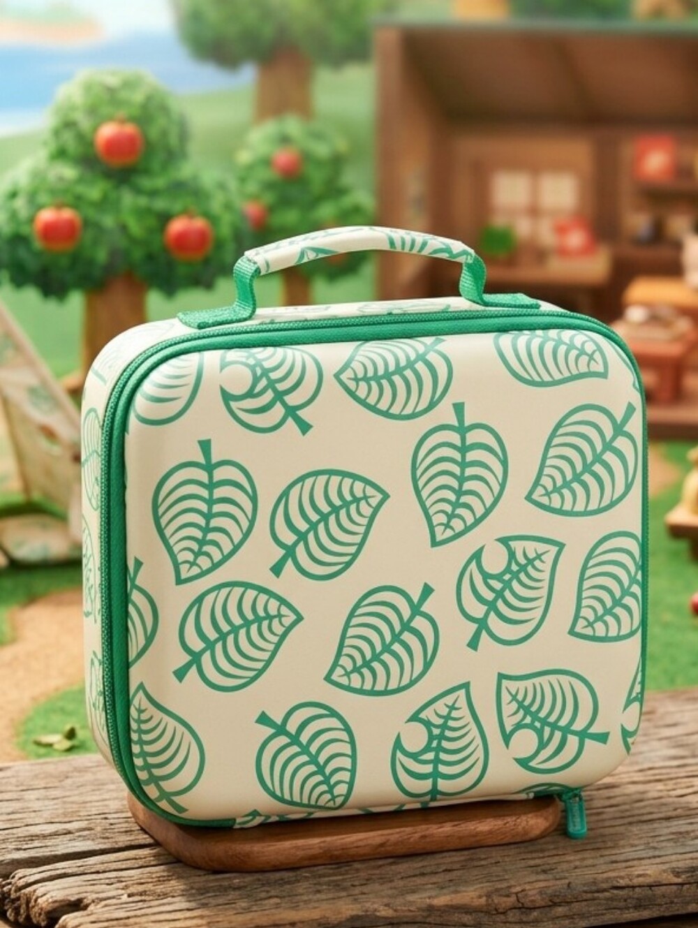 Green Leaf Animal Crossing Nintendo Switch (One) Traveling Cass